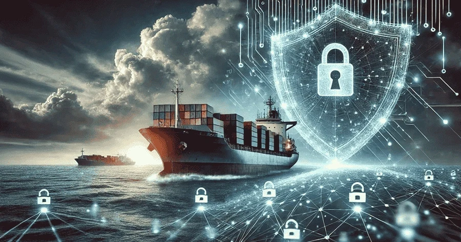 Cargo ship Protected with Marlink Cyber Security